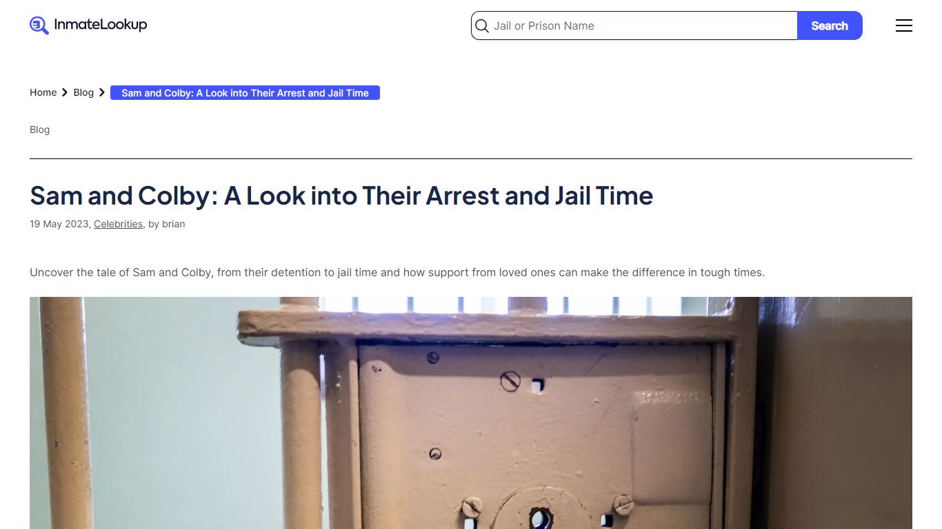Sam and Colby: A Look into Their Arrest and Jail Time - Prison Insight