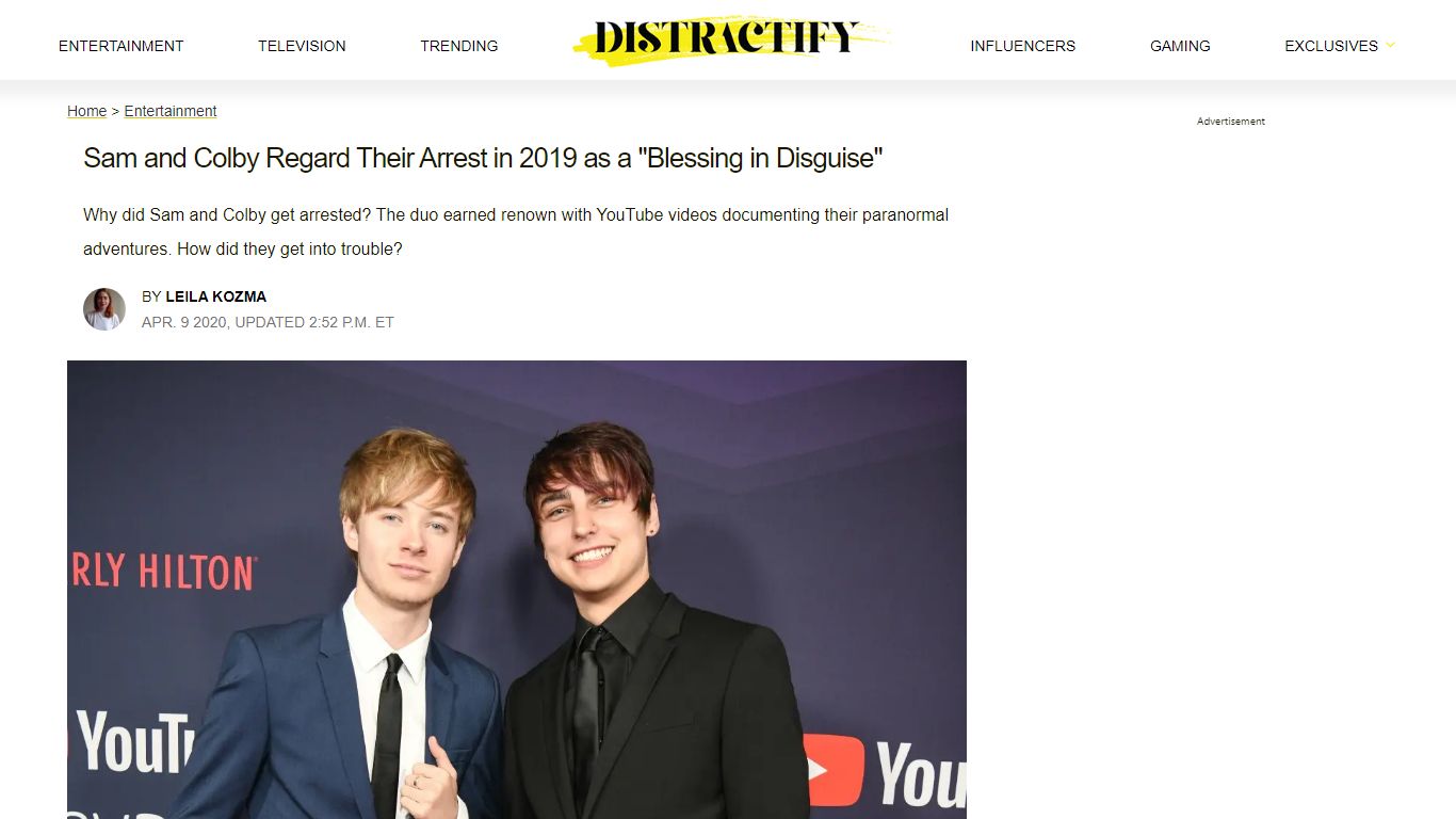 Why Did Sam and Colby Get Arrested? What Happened Next to ... - Distractify